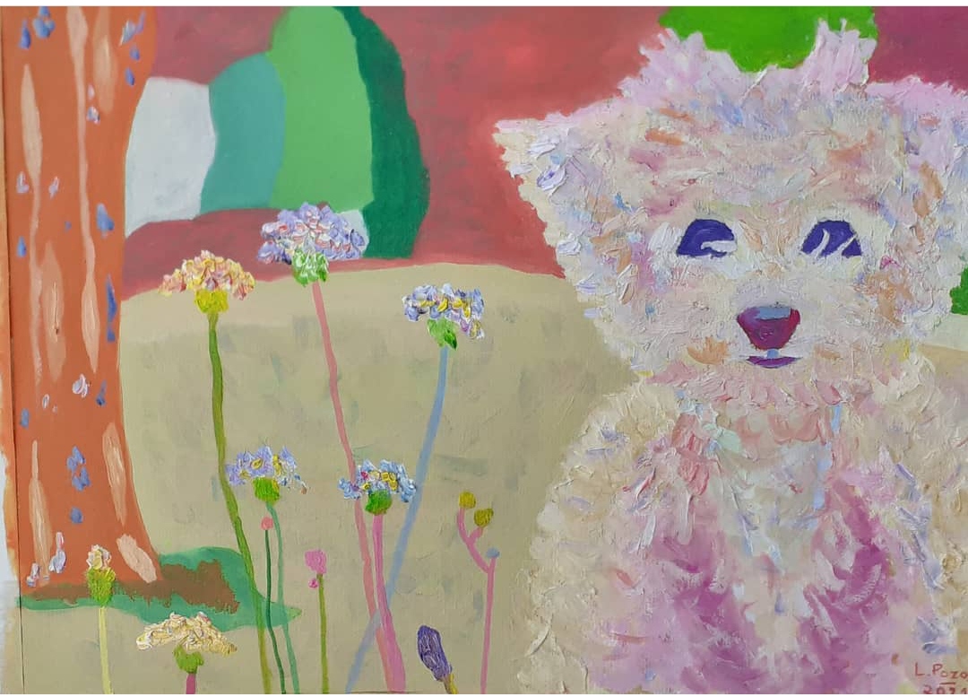 Obra de arte abstracta 5